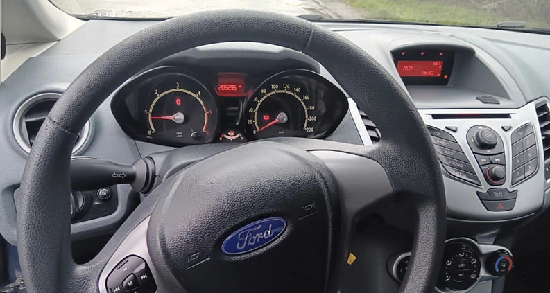 Ford Fiesta cena 11900 przebieg: 209295, rok produkcji 2009 z Ścinawa małe 56